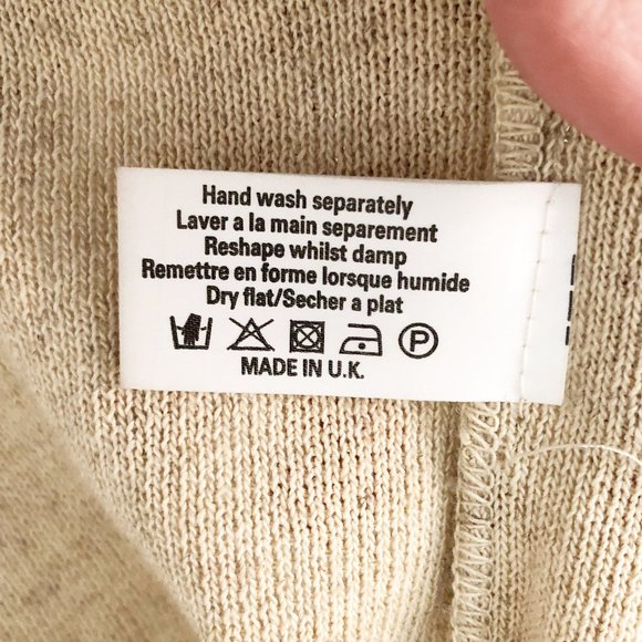 Stunning Vintage Long Double Tie Cardigan Sweater - Picture 5 of 9